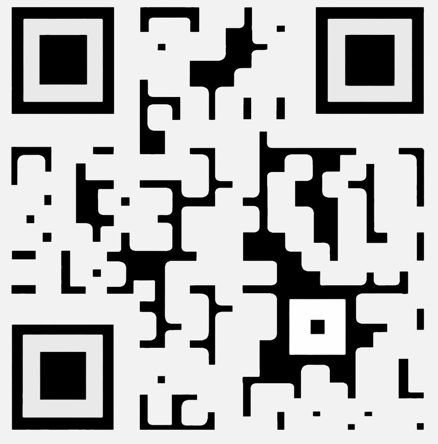 QR-kode til kontaktsiden hos Streckkodscenter